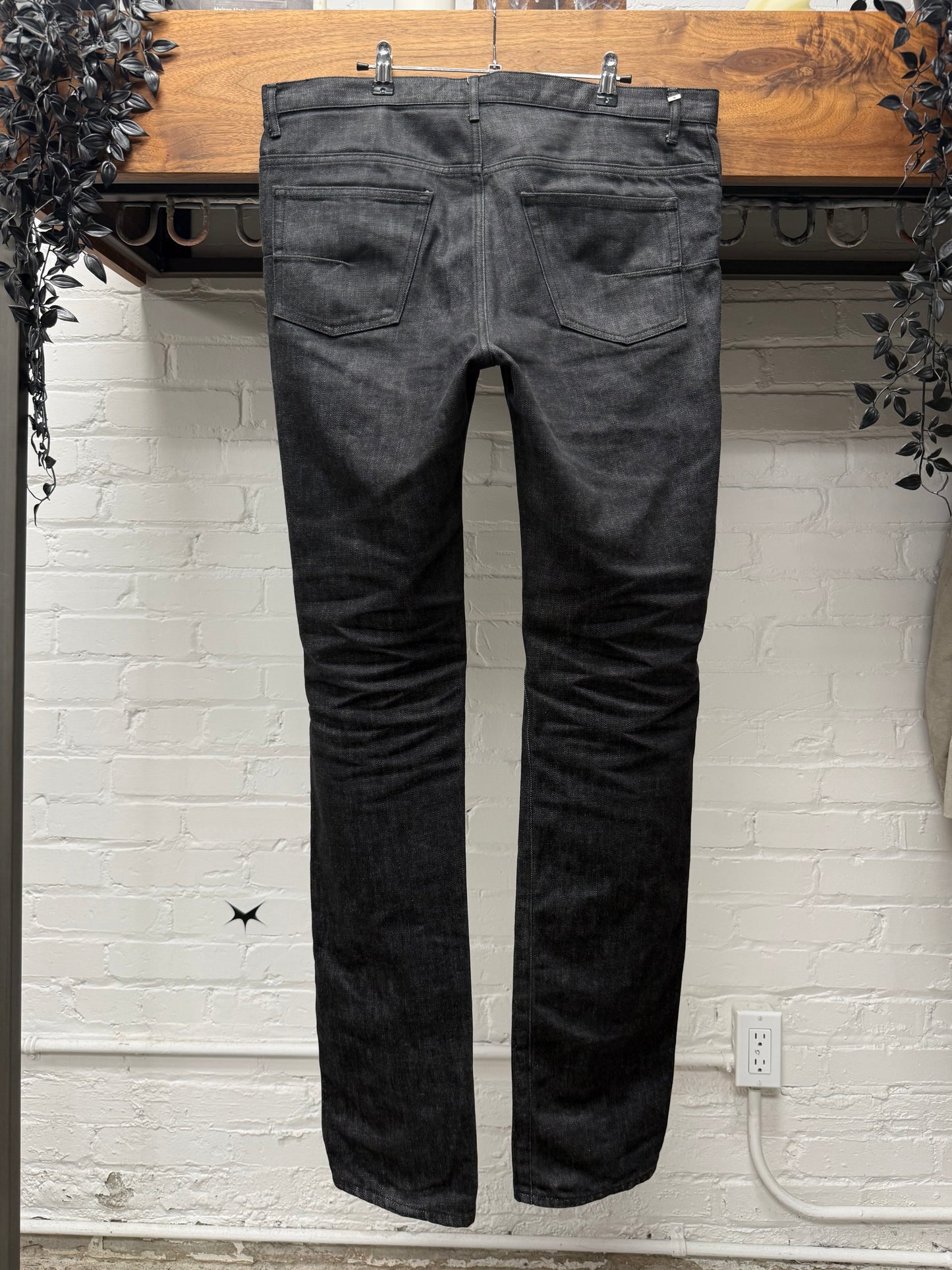 Dior Homme ‘Unaltered’ Black Skinny Jeans