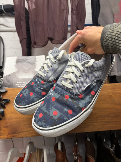 SS2013 Supreme x Comme des Garçons Shirt x Vans 'Digital Camo' Low Top Sneakers