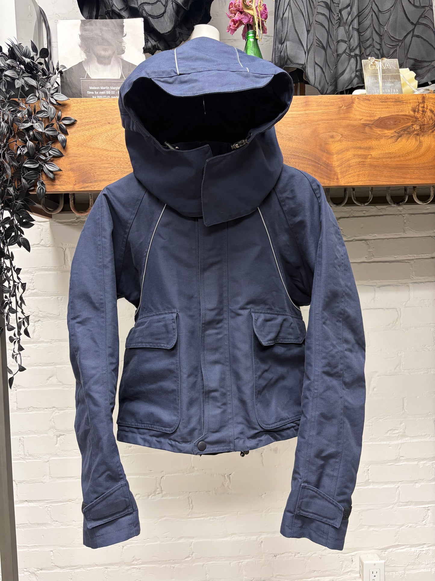 AW2016 Balenciaga ‘Swing’ First Season Demna Cropped Blue Jacket