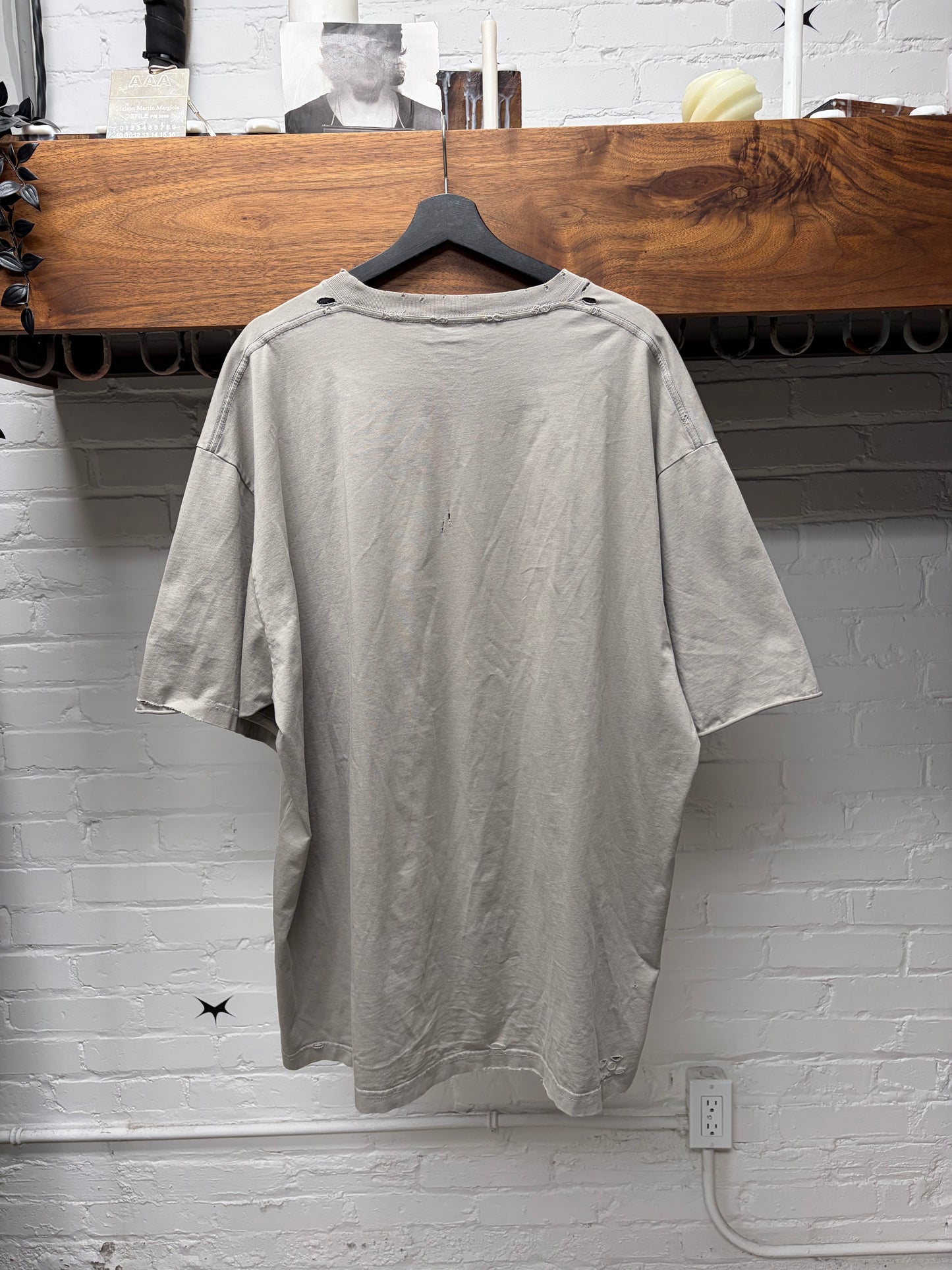 AW2021 Balenciaga ‘Mosaic Logo’ Oversized T-Shirt