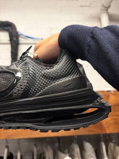 Nike x MMW ‘Zoom 004’ Triple Black Low Top Sneakers