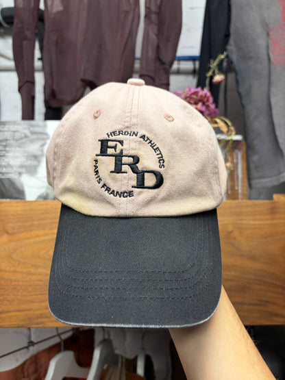 SS2024 Enfants Riches Deprimes ‘Heroin Athletics’ Embroidered Baseball Cap with Leather Strap