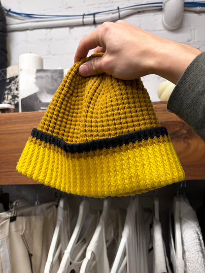 Marni x Uniqlo Yellow Wool Blend Knit Beanie
