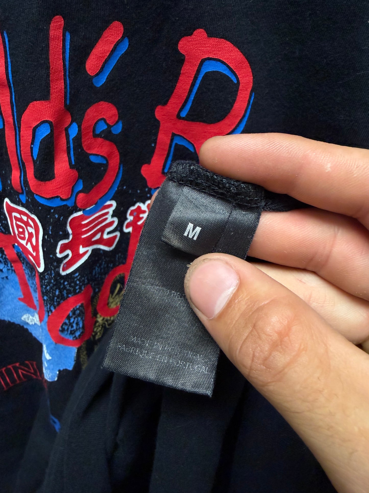 AW2019 Vetements ‘Worlds Best Dad’ Black Graphic T-Shirt