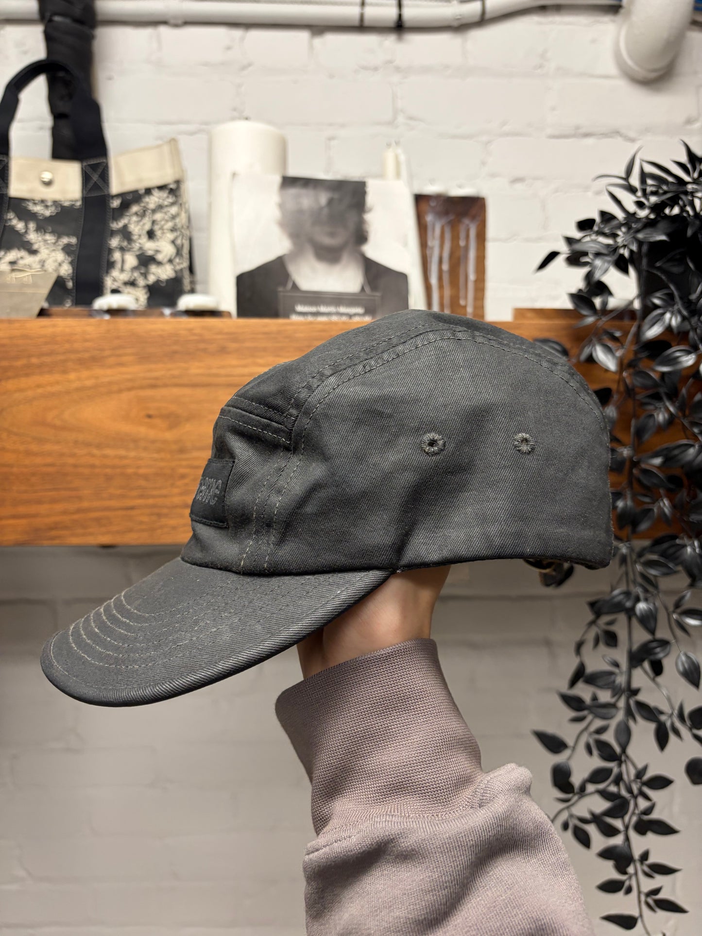 Maison Margiela x Supreme Waxed Black Canvas Box Logo ‘5 Panel’ Hat