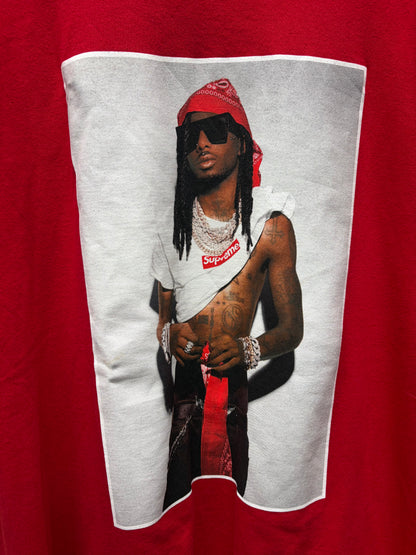AW2025 Supreme ‘Playboy Carti’ Red Photo T-Shirt