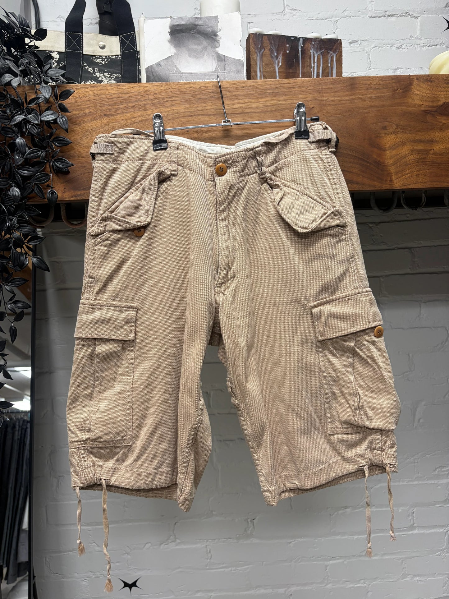 1997 General Research ‘Model 367’ Parachute Pocket Cargo Shorts