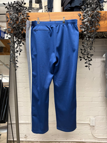 Needles Striped Blue Wide Leg Track Pants