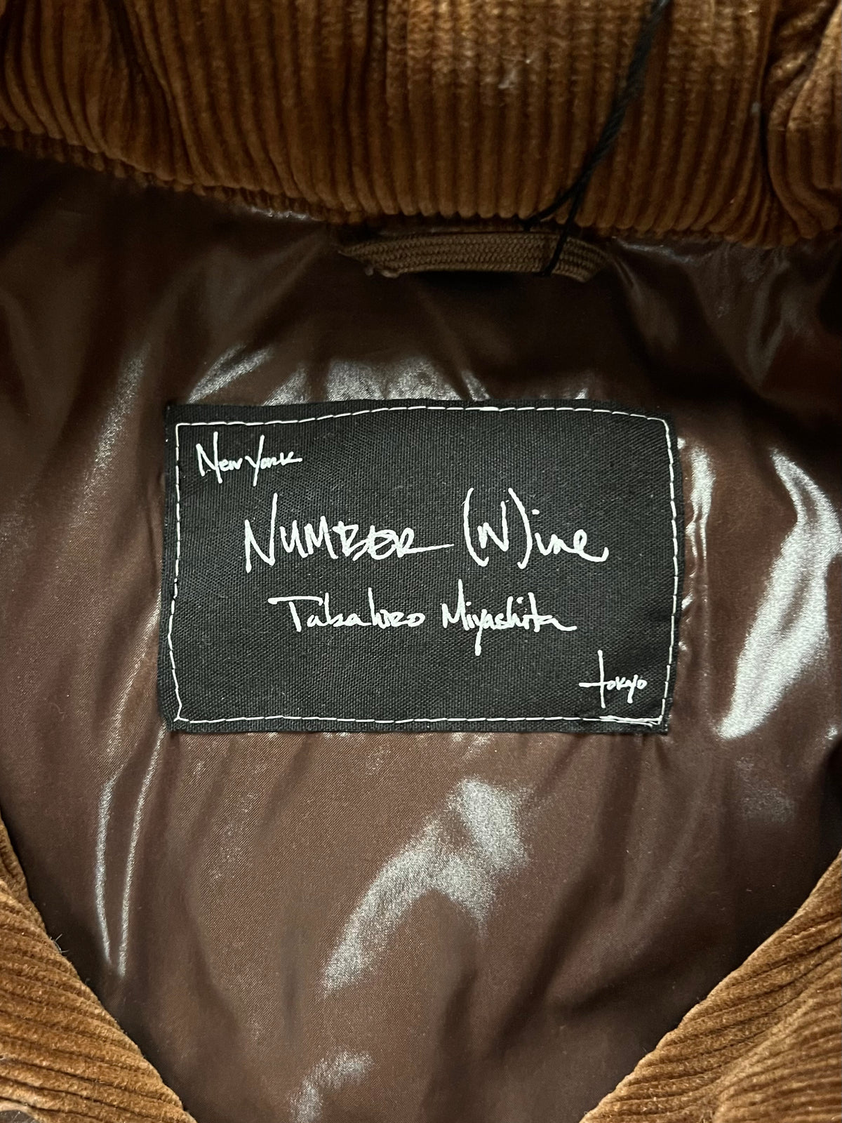 AW2008 Number (N)ine ‘My Private Portland’ Cargo Puffer Jacket