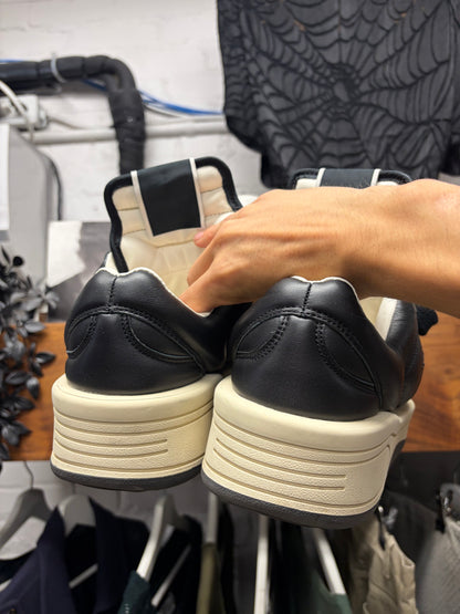 Rick Owens x Converse ‘TURBOPWN’ Black/Milk Low Top Sneakers