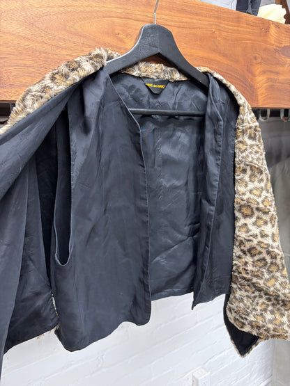 2008 Comme Des Garçons Leopard Bolero/Vest Top