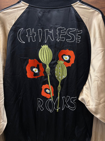 Enfants Riches Deprimes ‘Chinese Rock’ Silk Sukajan Souvenir Bomber Jacket