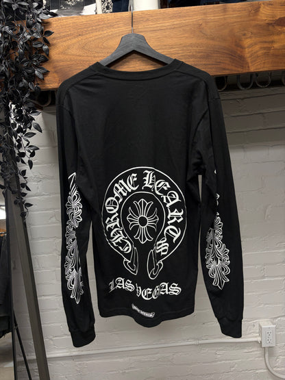 Chrome Hearts Las Vegas Store Exclusive Horseshoe Logo Long Sleeve Shirt