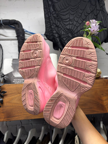 Martine Rose x Nike ‘Air Monarch’ Pink Leather Low Top Sneakers