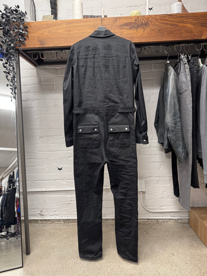 SS2025 Rick Owens ‘Hollywood’ Black Boiler Body-Suit