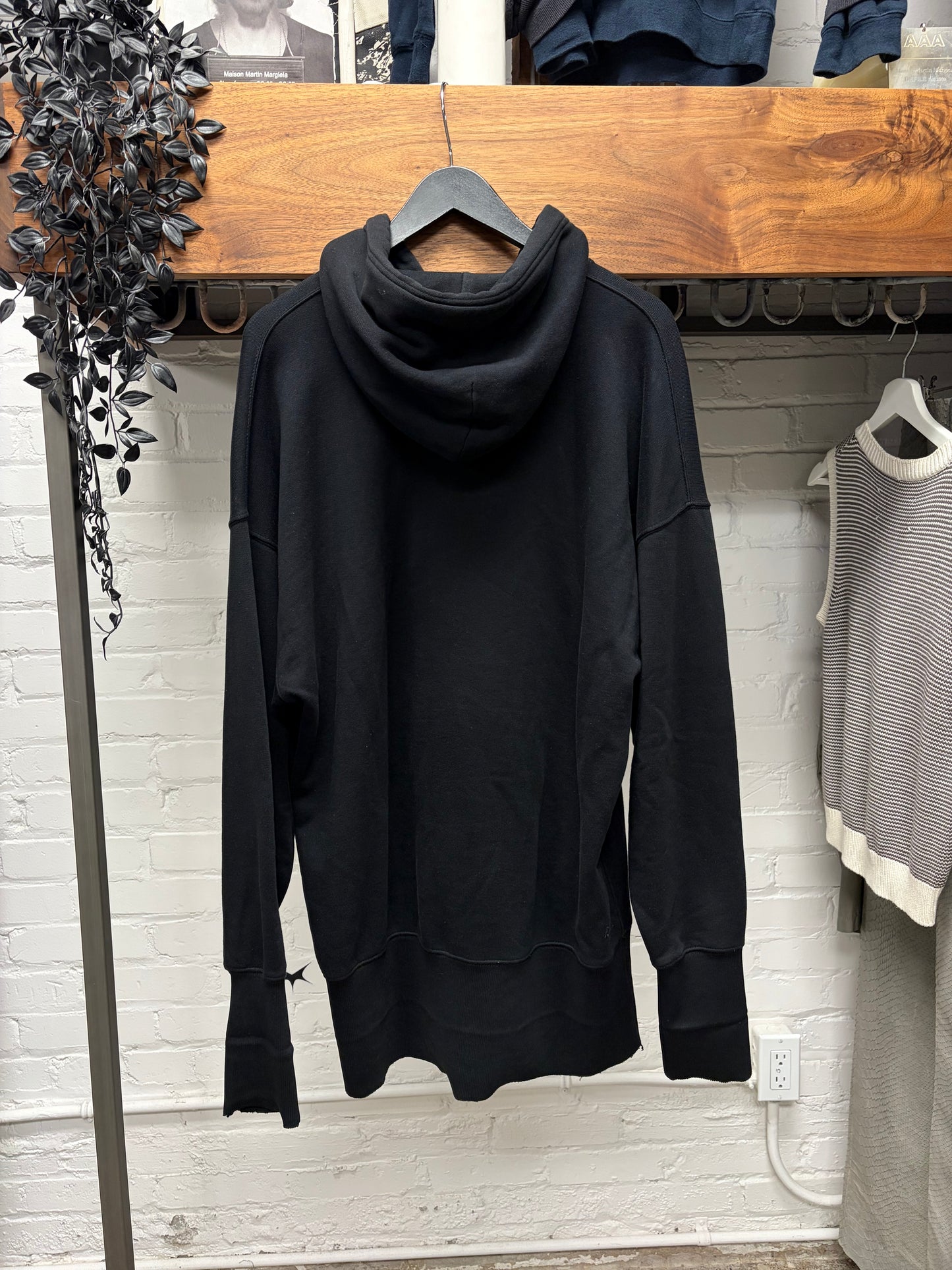 SS2019 Vetements ‘Augmented Reality’ Black Cartoon Oversized Hoodie