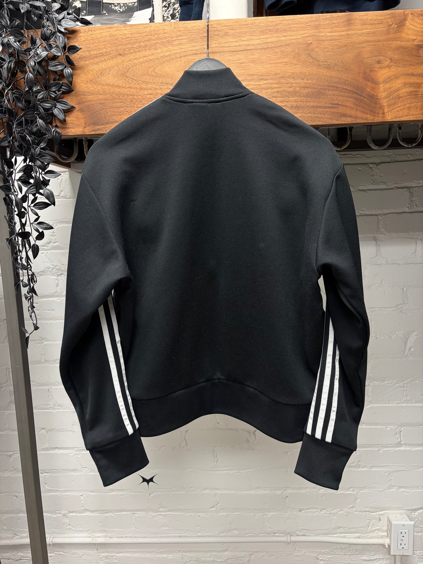Jeremy Scott x Adidas ‘Muscle’ 3D Black/White Striped Track Jacket