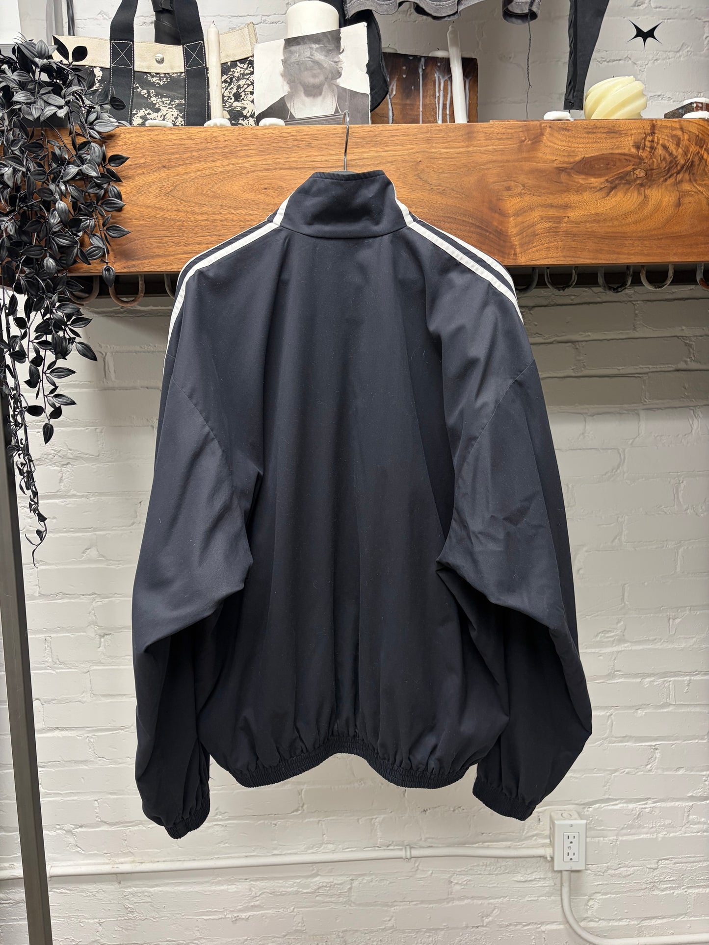 SS2023 Balenciaga x Adidas Striped Windbreaker Track-Jacket