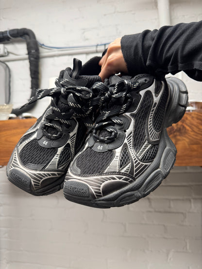 Balenciaga ‘3XL’ Black/Silver Oversized Low Top Sneakers