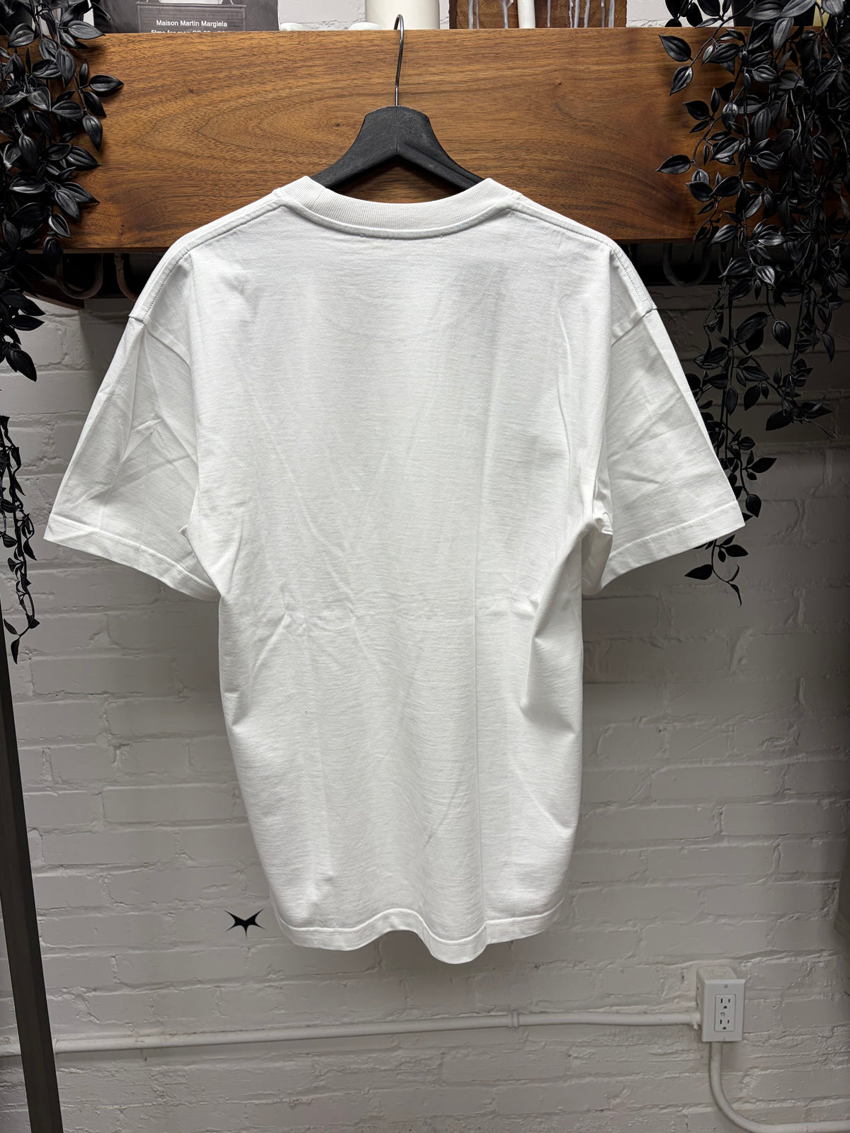 Y-Project Evergreen ‘Pinched Logo’ White Short Sleeve T-Shirt