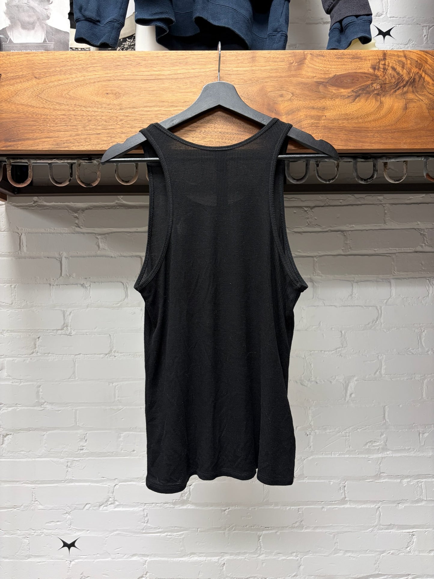 Chrome Hearts ‘Black Label’ Dagger Crest Embroidered Tank Top