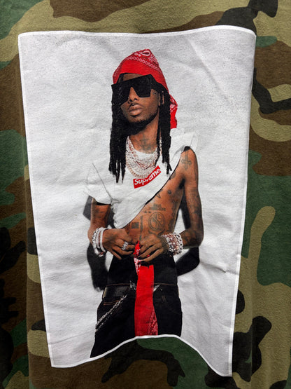 AW2025 Supreme ‘Playboy Carti’ Camo Photo T-Shirt