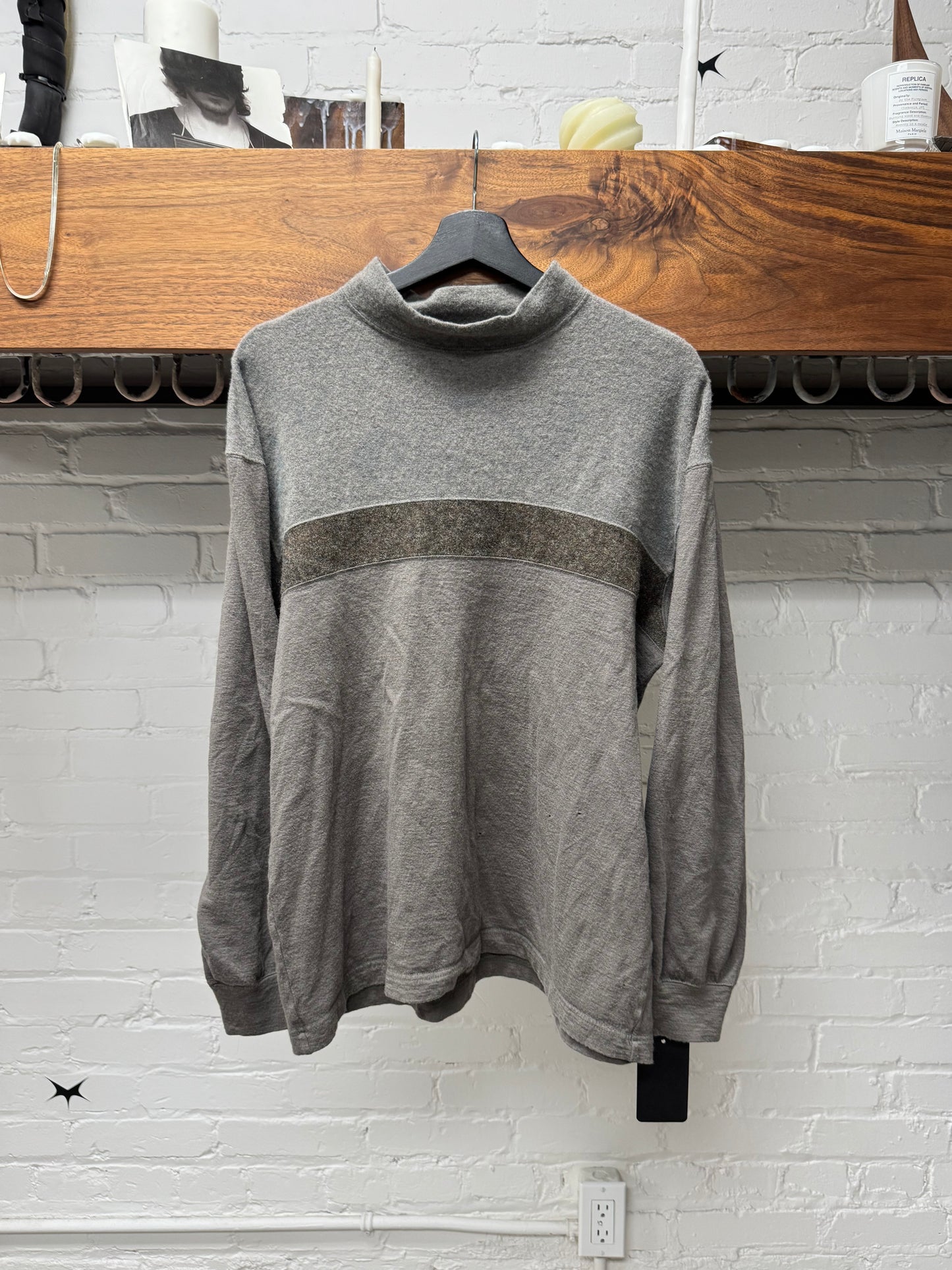 Vintage Comme Des Garçons Homme Wool Mock Neck Sweater