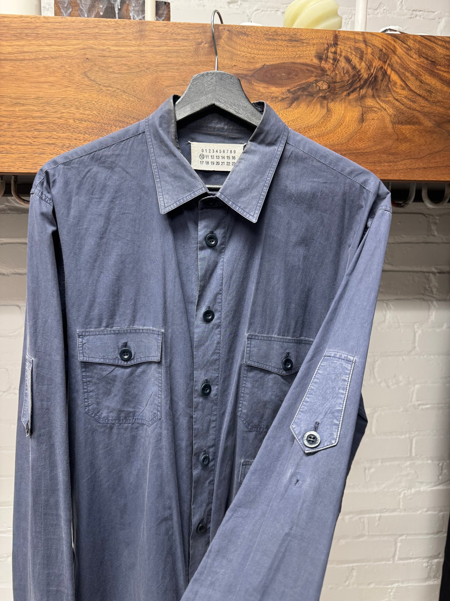 AW2008 Maison Martin Margiela Line (10) French Work Shirt