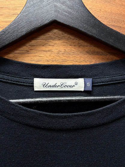 Undercover ‘Withdrawl’ Thorned Rose Black Long Sleeve Shirt