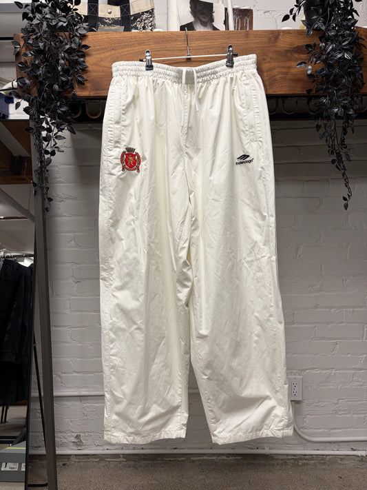 AW2023 Balenciaga ‘Soccer Tracksuit’ White Wide Leg Track Pants
