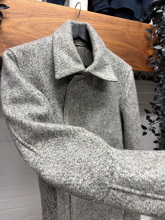 AW2004 Carol Christian Poell Grey Wool Fencing Jacket
