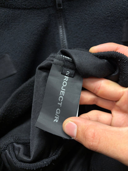 Project G/R ‘Politico’ Black Fleece Gimp Full Zip Hoodie