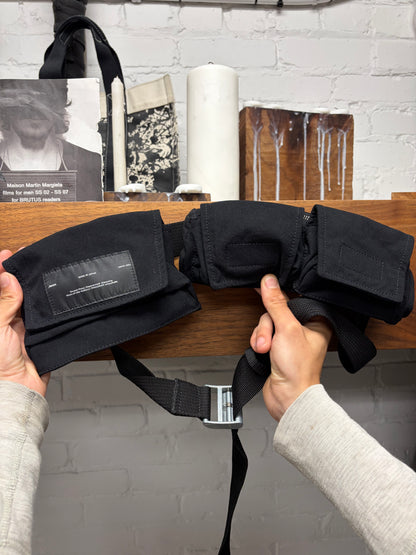 SS2020 Julius Black ‘Cargo Holster’  Adjustable Sling Bag