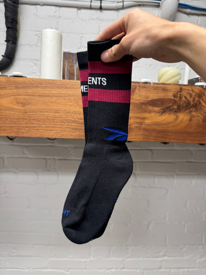 Vetements x Reebok Athletic Logo Socks