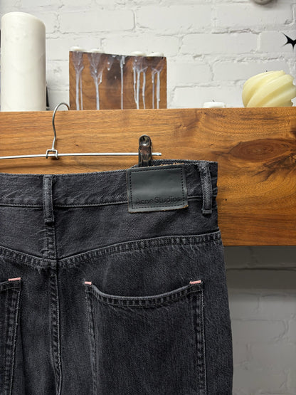 Acne Studios ‘2022’ Vintage Black Flared Leg Denim