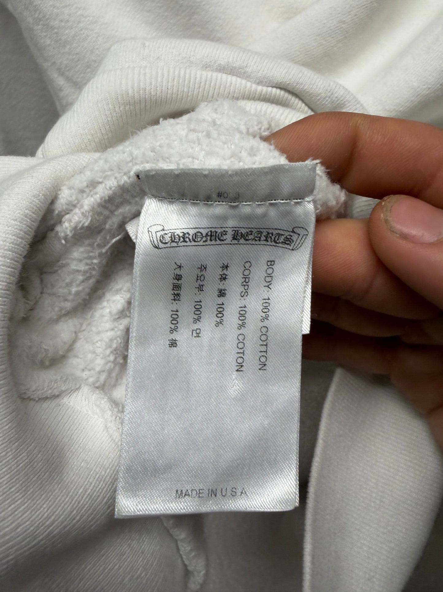 Chrome Hearts x Deadly Dolls ‘Cry on Me’ Crewneck Sweatshirt