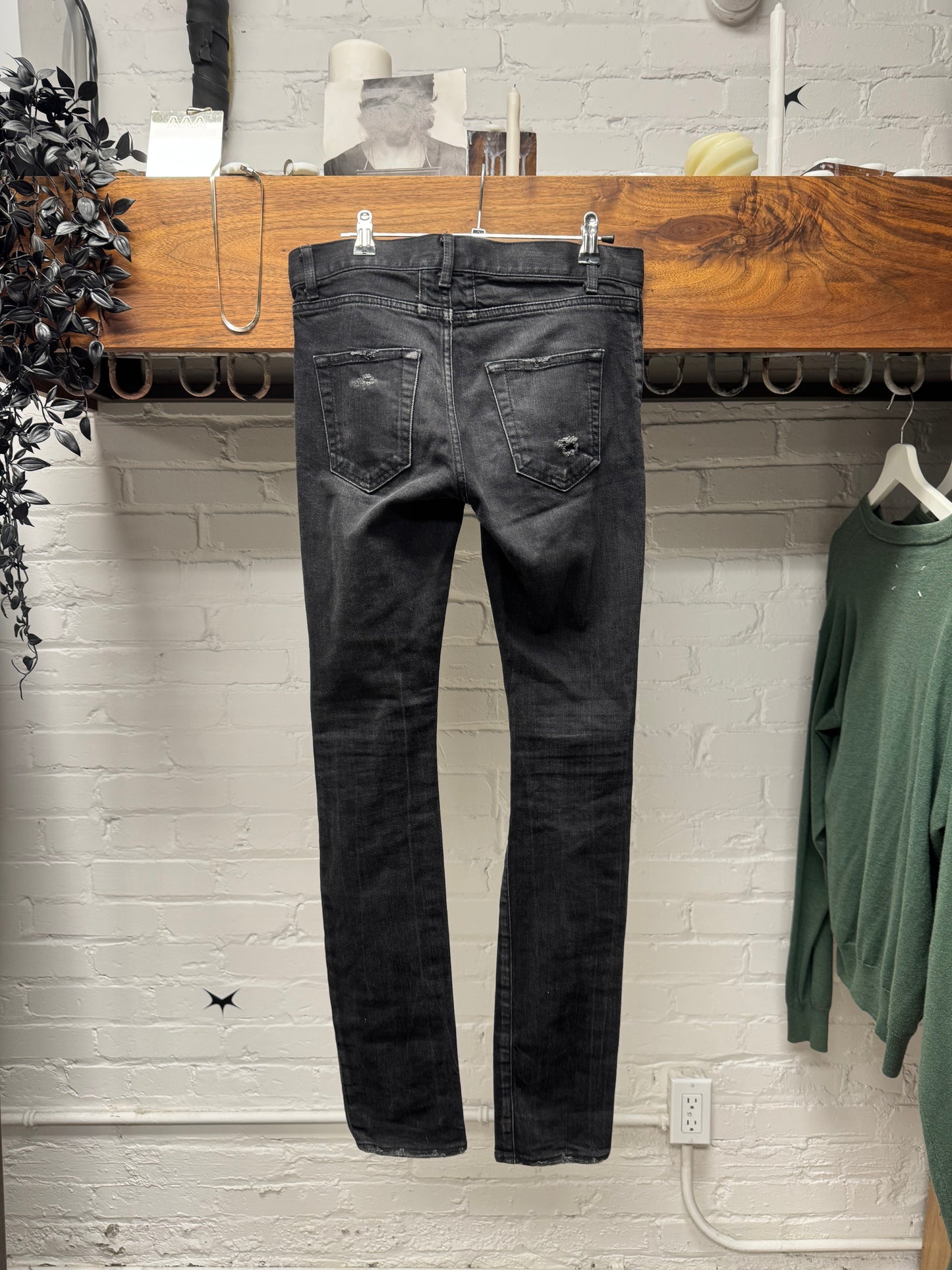 2015 Saint Laurent by Hedi Slimane ‘D02’ Crash Denim