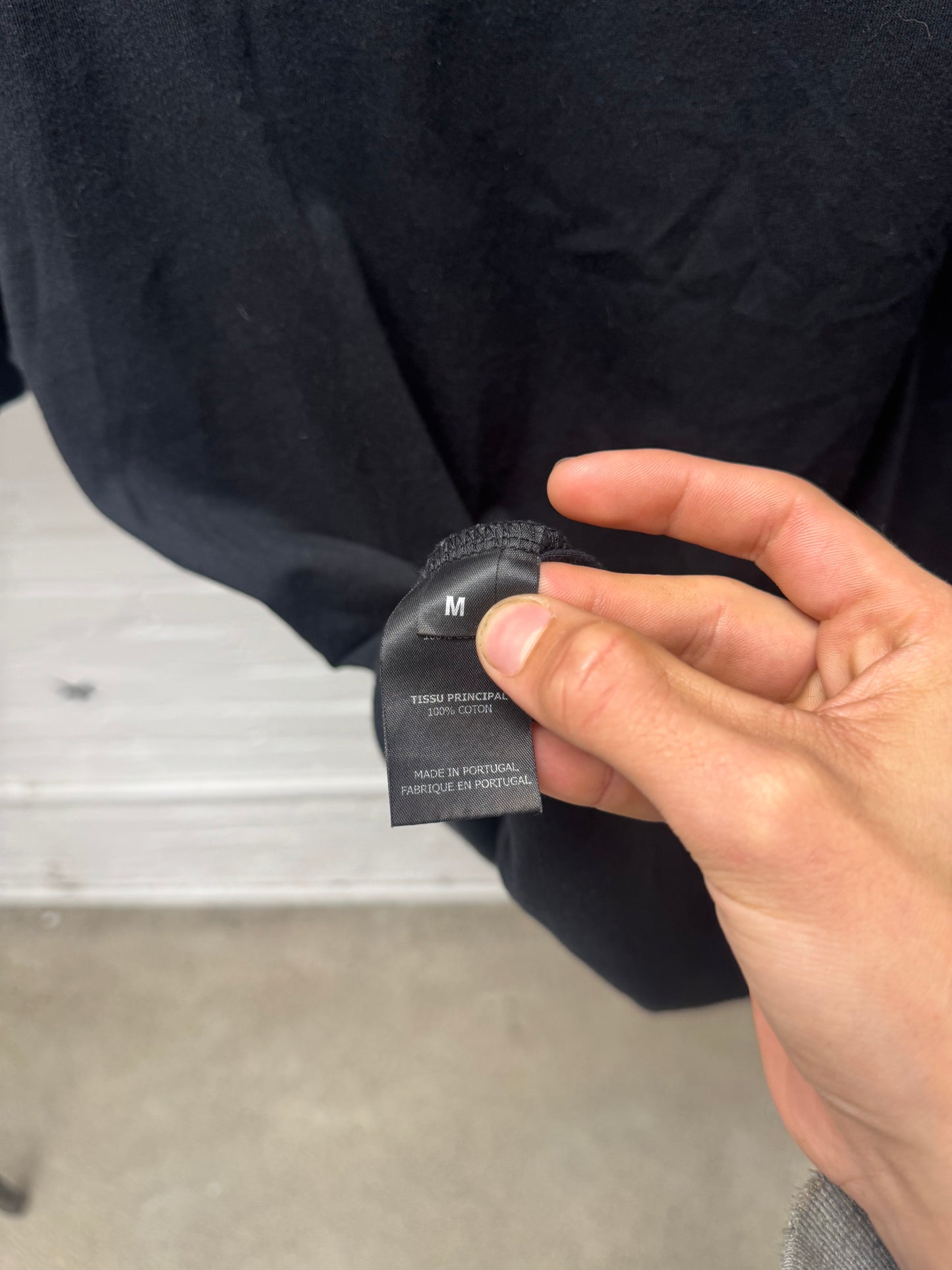AW2019 Vetements ‘World’s Best Dad’ Great China Wall Black T-Shirt
