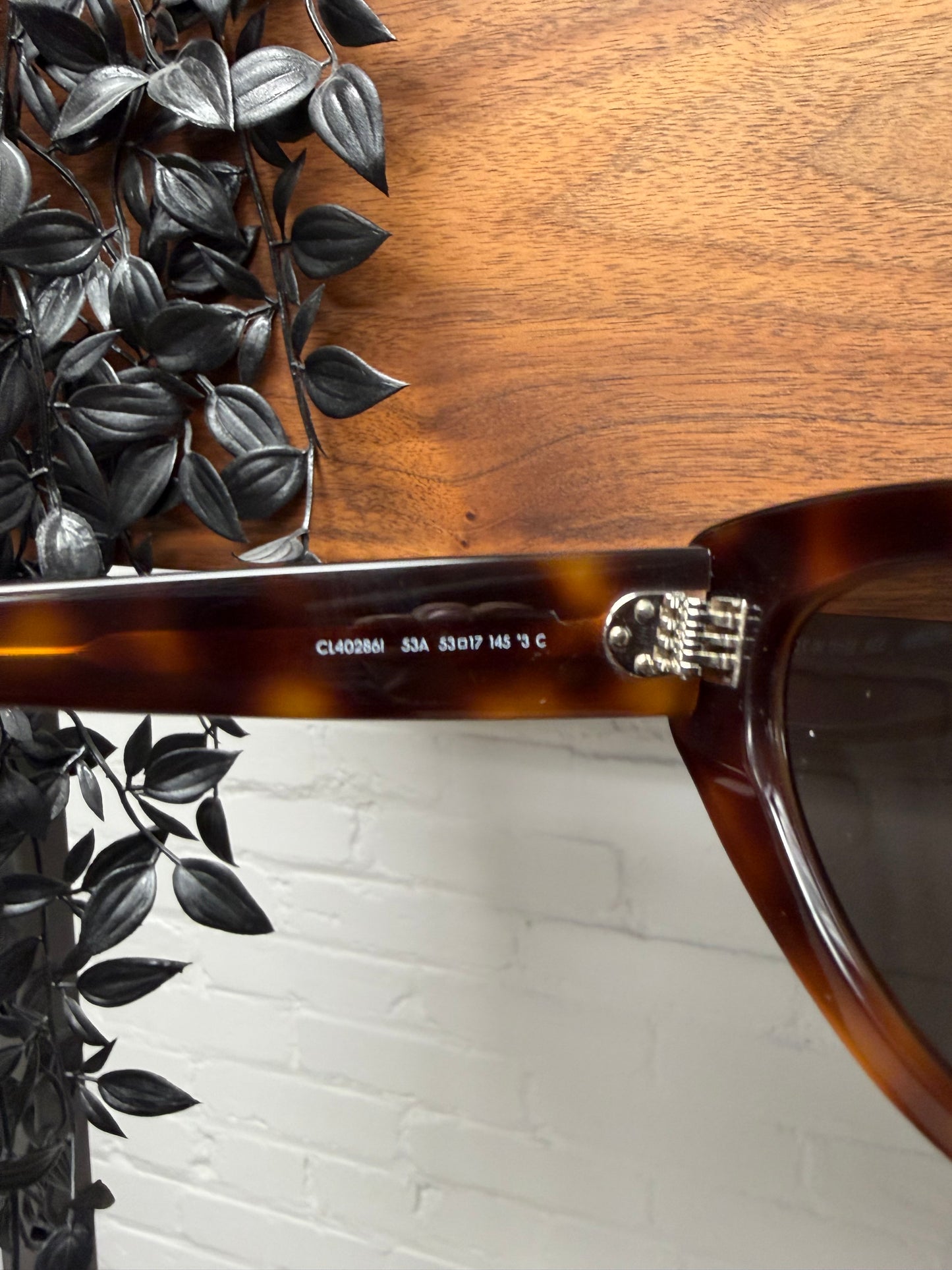 Celine ‘CL402861’ Brown Tortoiseshell Cat Eye Sunglasses