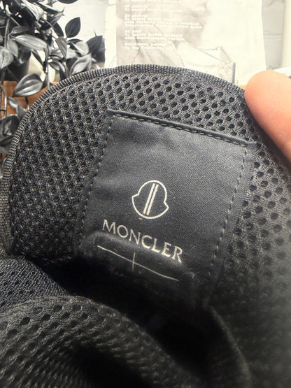Rick Owens x Moncler ‘Amber’ Black Leather Multi-lace Snow Boots