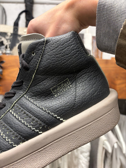 Rick Owens x Adidas ‘Mastadon Pro Model’ Premium Leather High Top Sneakers