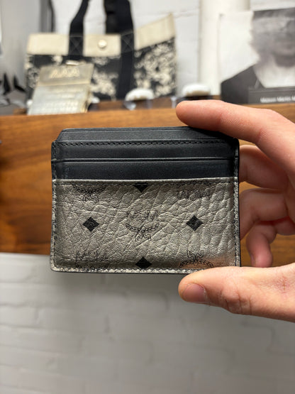 MCM Black/Silver Cardholder Wallet