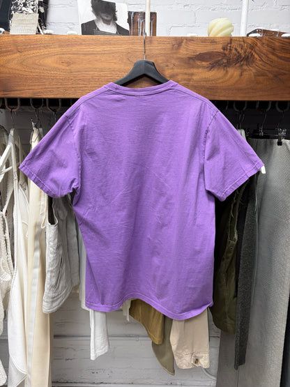 AW2019 Supreme ‘Motion Logo’ Purple Cotton T-Shirt