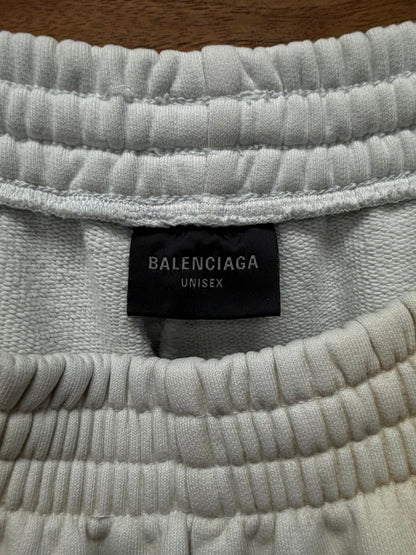 SS2024 Balenciaga ‘Tattoo’ Baggy Wide Cut Distressed Sweat Pants