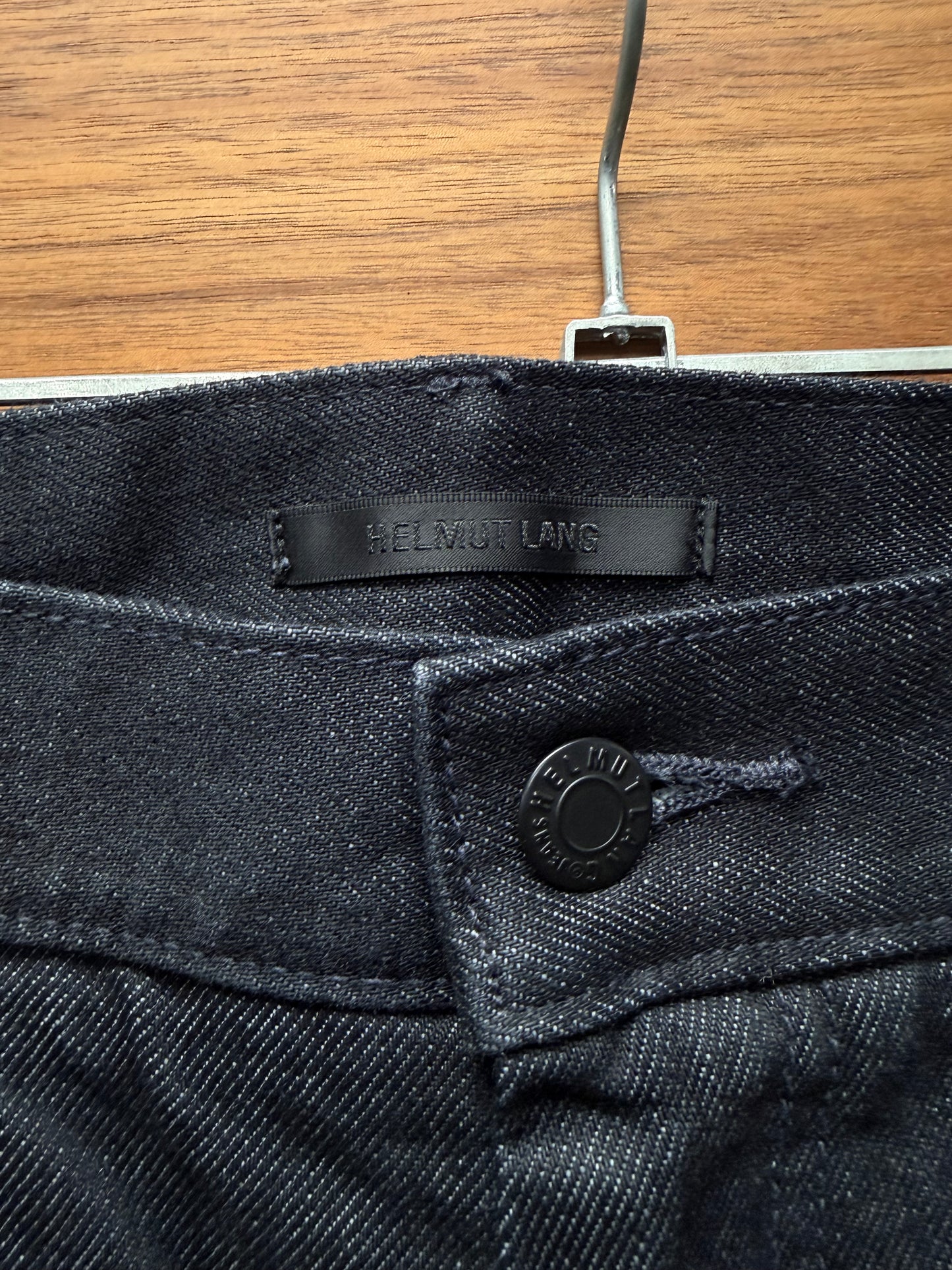Helmut Lang x Uniqlo Black Bootcut Jeans