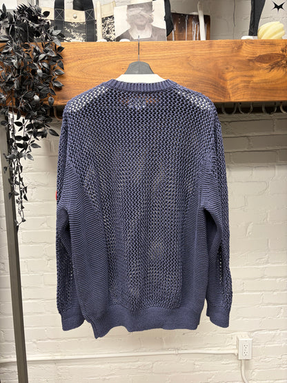 Cav Empt ‘Side Rib’ Loose Net Knit Sweater