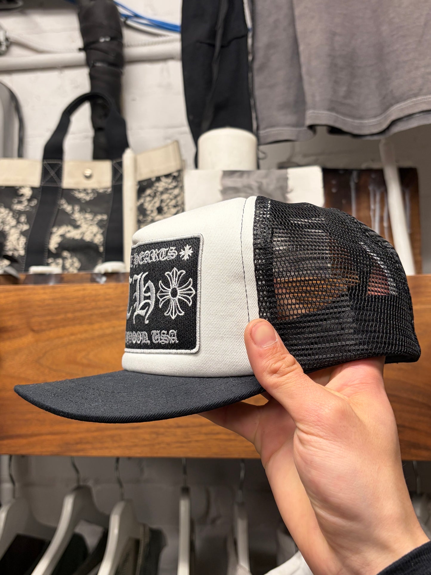Chrome Hearts ‘Hollywood Store Exclusive’ Mesh Trucker Hat