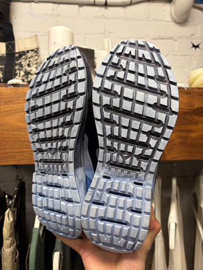 Boris Bidjan Saberi x Salomon ‘Bamba 2’ Dyed Blue High Top Sneakers