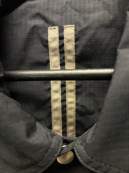 Rick Owens DRKSHDW Black Ripstop Button Snap ‘Coaches’ Jacket