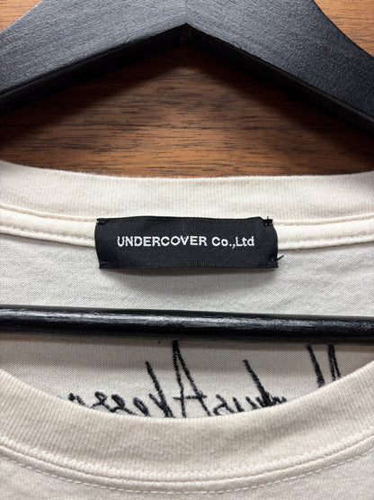 AW2021 Undercover x Markus Akesson ‘Portrait’ White Graphic T-Shirt